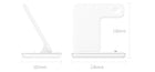 3-in-1 Wireless Charging Station – 15W Qi for iPhone, Watch & AirPods