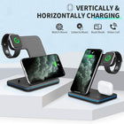 3-in-1 Wireless Charging Station – 15W Qi for iPhone, Watch & AirPods