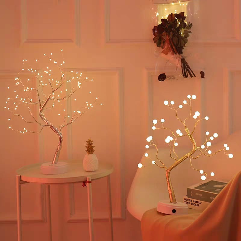 LED Firefly Tree Lamp – Copper Wire Fairy Light