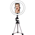 26cm LED Ring Light with Tripod & Phone Clip