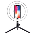 26cm LED Ring Light with Tripod & Phone Clip
