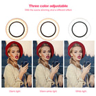 26cm LED Ring Light with Tripod & Phone Clip